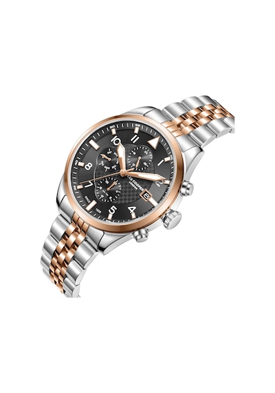 Lee Cooper Lc08318.560-s Erkek Kol Saati Gümüş - Rose Gold