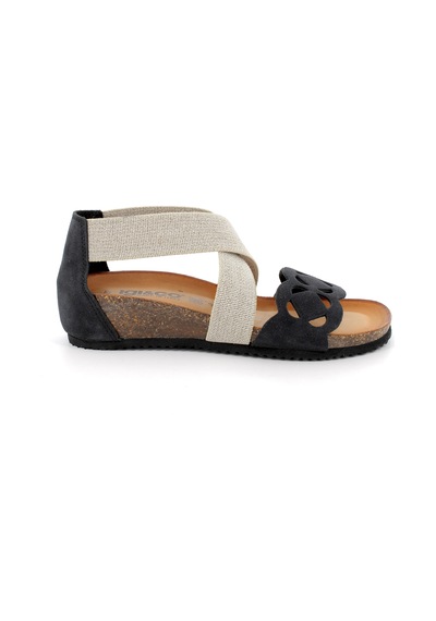Sandalet Kadın Diğer 7698011 Igı&co Dsm 76980 Scamoscıato Nero Siyah
