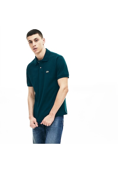 Lacoste Erkek Klasik Pike Kumaş Polo T-shirt Antrasit