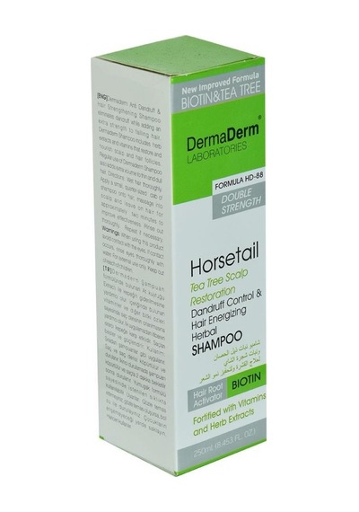 Dermaderm Horsetail Biotinli At Kuyruğu Kepek Şampuanı 250 ML