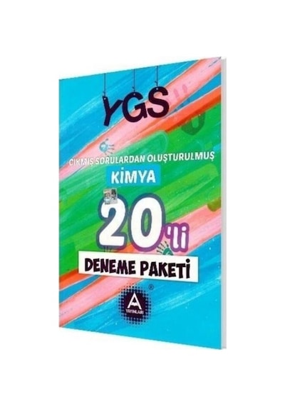 A Yayınları Ygs Kimya 20 Li Deneme Paketi A Yayınları