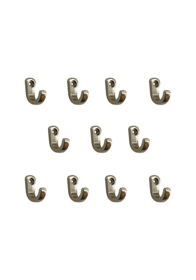 Northcity Tekli Bijuteri, Dekor Askısı - Nikel, 100 Adet, 10x18x22 Mm