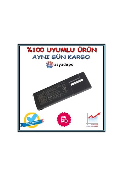 Sony Uyumlu VAIO SVS1311E3EW Batarya Pil