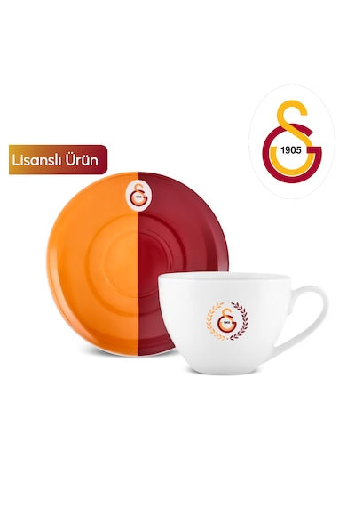 Karaca x Galatasaray Lisanslı 2 Kişilik Çay Fincan Takımı 220 ml