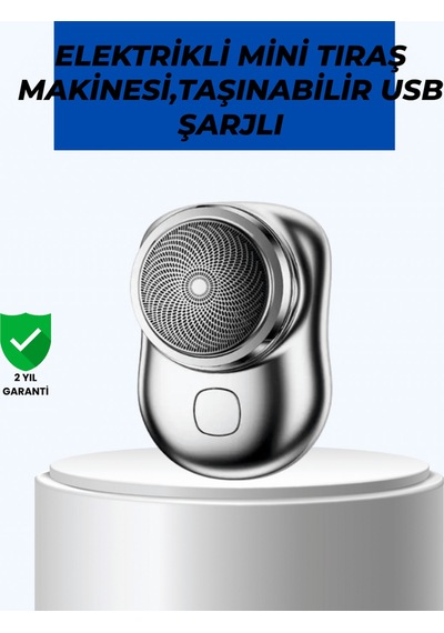 Mikro Titreşim Motorlu, Düşük Sesli, Usb Girişli Tıraş Makinesi -