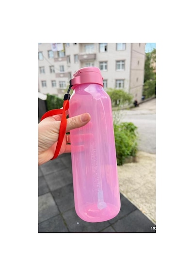 Aquavibe Şişe 1.2 Litre Pipetli Gizemli Yeşil Pembe