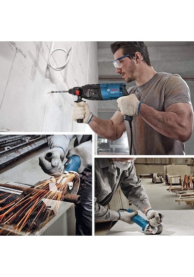 Bosch GBH 240 Kırıcı Delici  + GWS 750-115 Avuç Taşlama Makinesi Carton - 0615990N1W