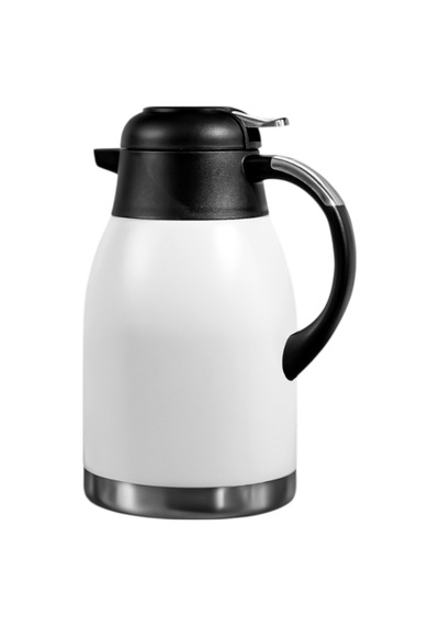 New Titanium 2 Litre Çift Katlı Çelik Termos Mandallı Png-1