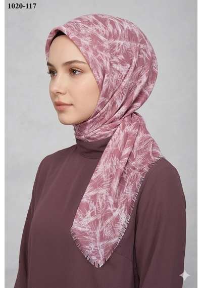 Dolce Life Dolce Cool Desenli Dimi Pamuk Eşarp 1020-117 Çok Renkli