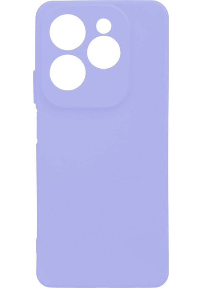 İnfinix Hot 40 Pro Kılıf Zore Biye Silikon Lila