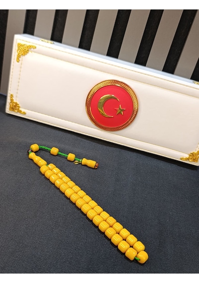 Sıkma Çubuk Kehribar Tesbih 34144571