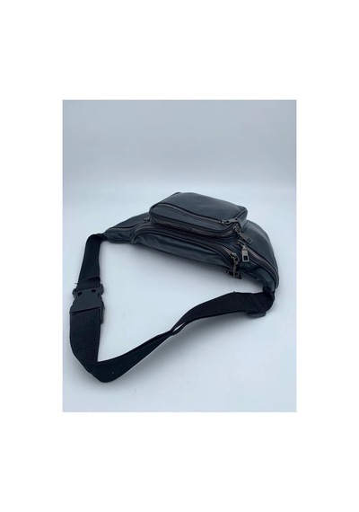 Nahitatyana Unisex Lacivert Çok Cepli Hakiki Deri Freebag Bel Çantası Lacivert - 121763658 Lacivert