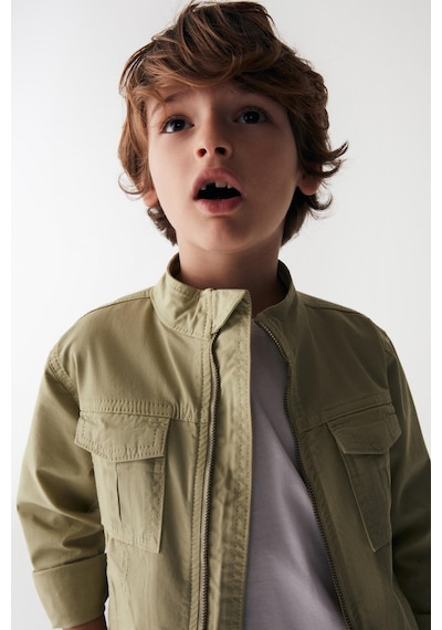 Nk Kids Erkek Ceket 24ynk46700 Yeşil