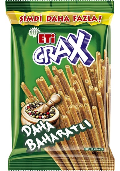Eti Crax Baharatlı Çubuk Kraker 50 G