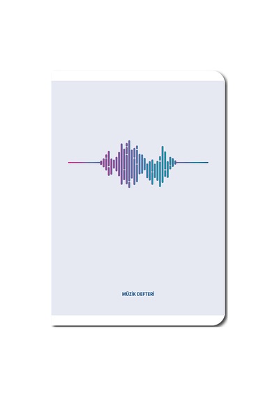 Meteksan A4 30 Yp Arya Pp Kapak Büyük Müzik Defteri