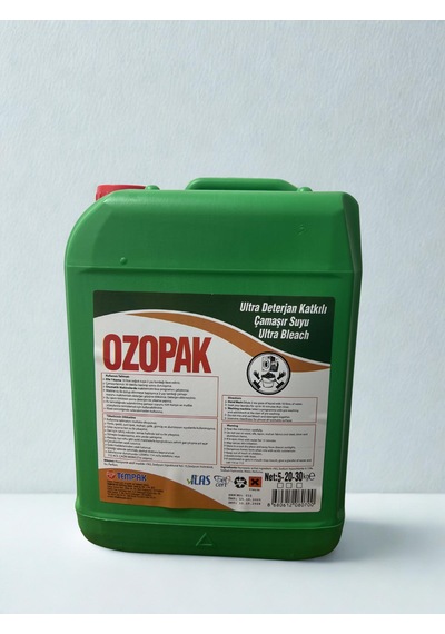 Ozopak Deterjan Katkılı Çamaşır Suyu 5 Litre Tekli