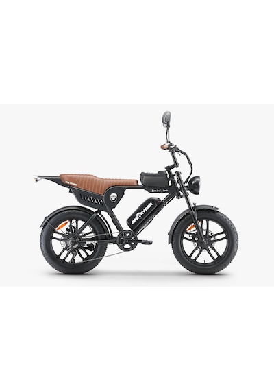 Ape Ryder Genon Ultra 750w Elektrikli Bisiklet Ayna Çanta Ve El Gazıi Siyah