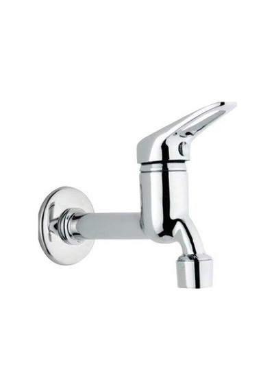 Aç Kapa Mix Lavabo Musluk Wc Lavabo Uzun Musluk Perlatörlü Gümüş