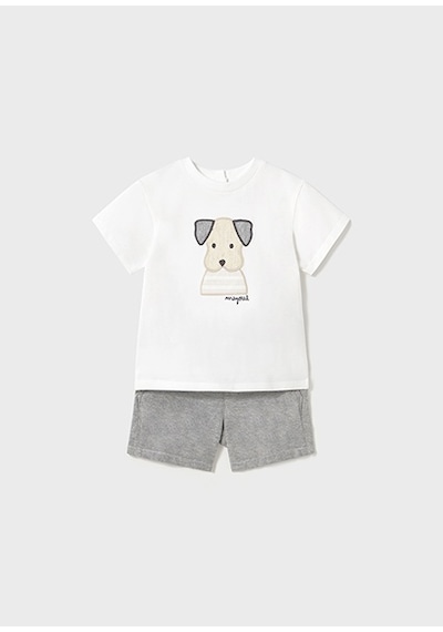 Mayoral Yazlık Erkek Bebek T-shirt Şort 2'li Set