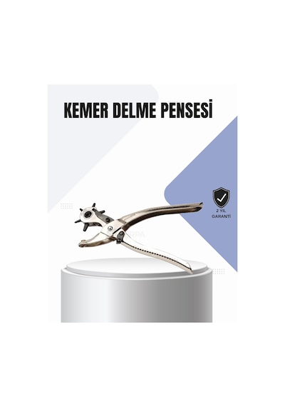 Kemer - 124 - Delme Pensesi Çok Amaçlı 6 Farklı Delik Boyu Ayarlı Deri - Csmo-tex - Delme Aleti