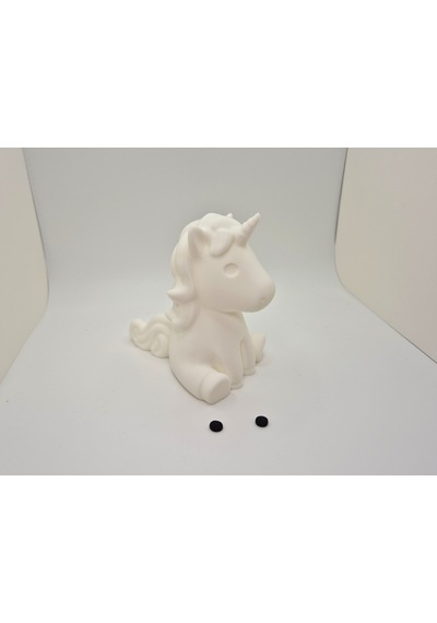 En-cag Sevimli Tek Boynuzlu At Formlu Tealight Mumluk Çocuk Odası Dekoratif Mum Tutucu Bss Çok Renkli