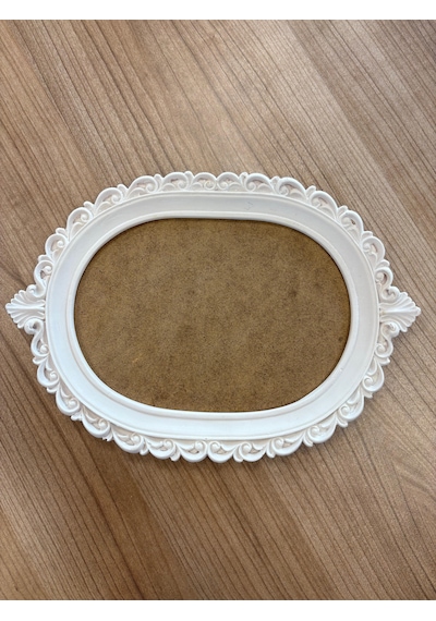 Ham Ahşap Polyester Tepsi 2 28x21
