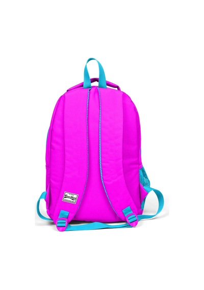Coral High Kids Pembe Gümüş Unicornlu Üç Bölmeli Usb Şarjlı Kulaklık Çıkışlı Okul Çantası
