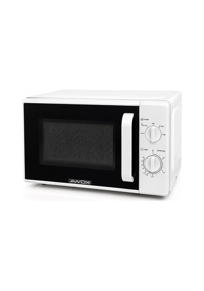 Beyaz Mikrodalga Fırın - Klasik Ön Panel - 20 Litre Kapasite Beyaz