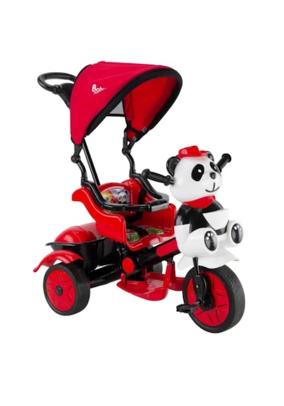 Babyhope Little Panda Lüx Bisiklet Kırmızı Siyah Kırmızı Siyah