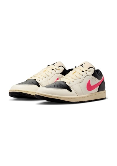 Nike Air Jordan 1 Low Kadın Basketbol Ayakkabısı Crem - 874980545 Crem