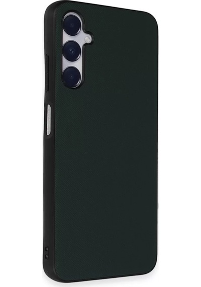 Newface Samsung Galaxy A05s Kılıf Taft Kapak - Koyu Yeşil