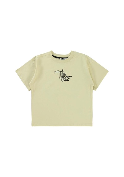 Civil Boys Comfort Zone Baskılı 10-13 Yaş Tişört Taş