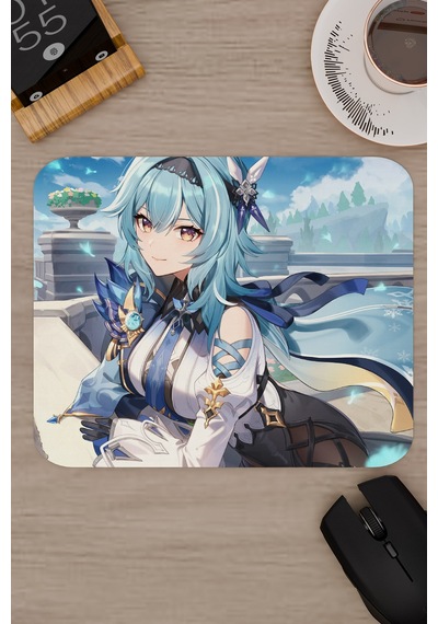 Eula Genshin Impact Anime Gacha V2 - 22x18 Gaming Mouse Pad Fare Altlığı