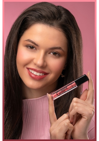 Note Cosmetique Glimmer Gloss Işıltılı Nemlendirici Dudak Parlatıcısı - 30 Iconic Pink