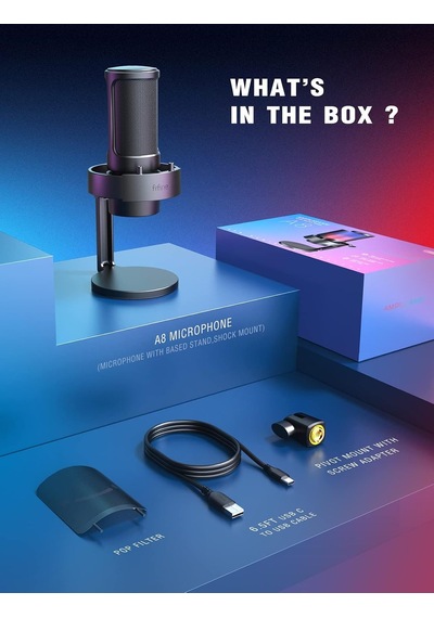 Usb Mikrofon, Oyun Mikrofonu, Yayın Podcast Stüdyosu İçin, Mikrofon Usbc, Ps4 Ps5 Mac İçin, Rgb Kontrollü, Sessize Diğer