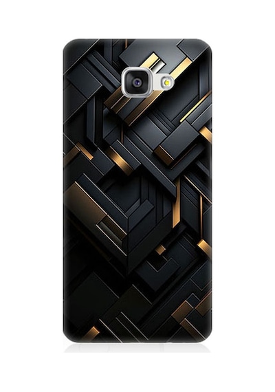 Samsung Galaxy A5 2016 Uyumlu Geometrik Desen Desenli Silikon Kılıf