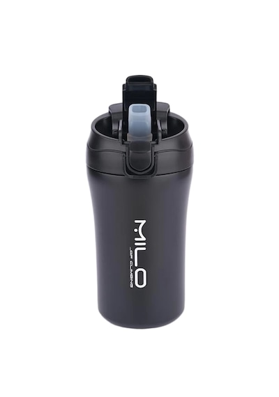 Milo Of Climbing Coven 380 Ml Pipetli Çelik Termos Siyah