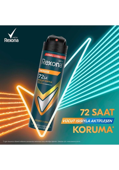 Lexroo Men Erkek Energise Aeresol Deodorant 150 Ml