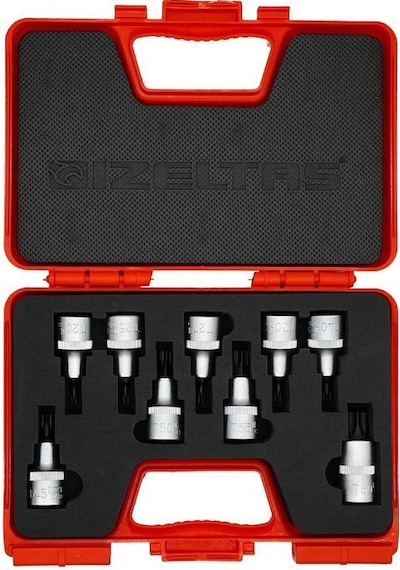 İzeltaş 1/2 Lokmalı Torx Uç Takımı 60 Mm 9 Lu