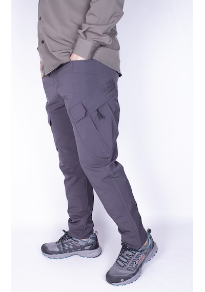 Nikbin Tactical Taktik Pantolon Outdoor Kargo Cep Likrali Yazlık -füme Füme