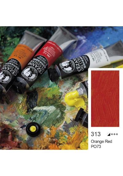Bigpoint Cezanne Extra Fine Yağlı Boya 45 Ml Orange Red 313 6'lı Kutu