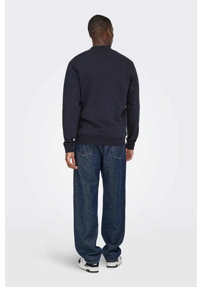 Only & Sons Onsceres Reg Zıp Bomber Jck Noos Siyah