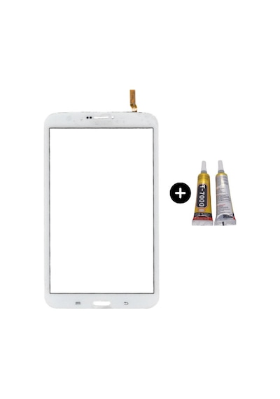 Samsung Galaxy Tab 3 Sm-t315 Uyumlu Servis Dokunmatik Beyaz + B7000