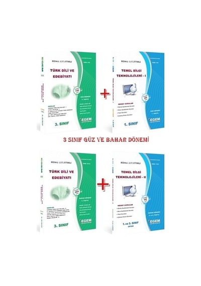 Egem Aöf Türk Dili Ve Edebiyatı 3. Sınıf Güz-bahar Konu Soru