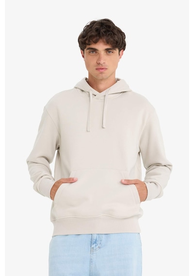 Defacto Regular Fit Kapüşonlu Sweatshirt X8283az25aubg766 Bej