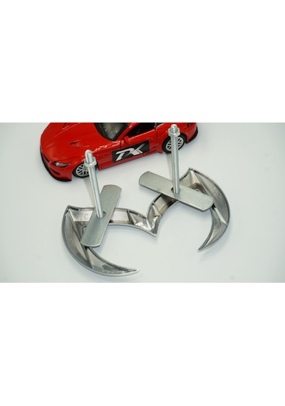 Mazda Batman 2 3 5 6 Cx Miata Krom Metal Ön Panjur Logo