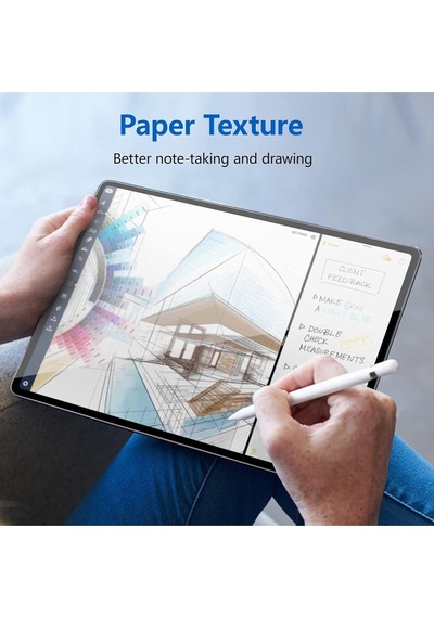 Apple Uyumlu iPad 10. Nesil 10.9 Inç Ekran Koruyucu Magnetic Mıknatıslı Kağıt Hissiyatlı