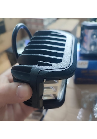 Motosiklet, Arazi Aracı 12 Ledli Beyaz Renk Turuncu Sinyalli Sis Farı Lambası 2 Adet