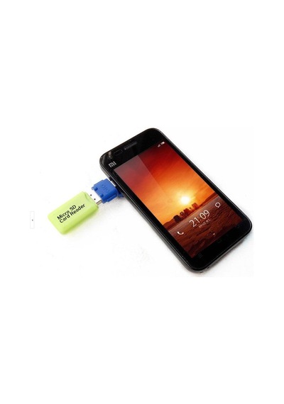 Android Adam Micro Usb Otg Çevirici - Pembe