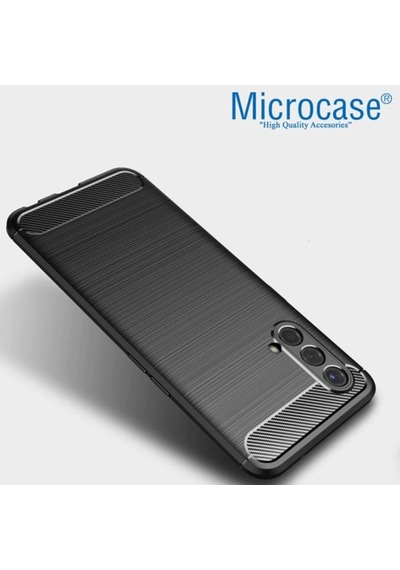 Oneplus Nord Ce 5G Brushed Carbon Fiber Silikon Kilif - Siyah 511972827